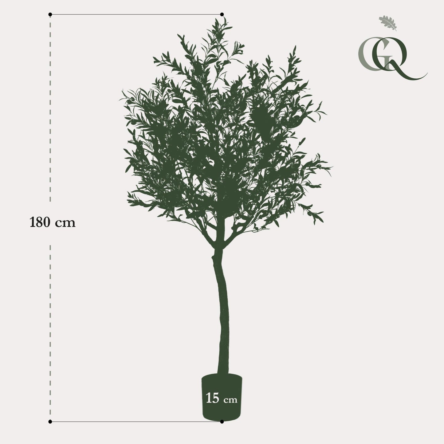 Kunst Olijfboom - Olea europaea - 180 cm