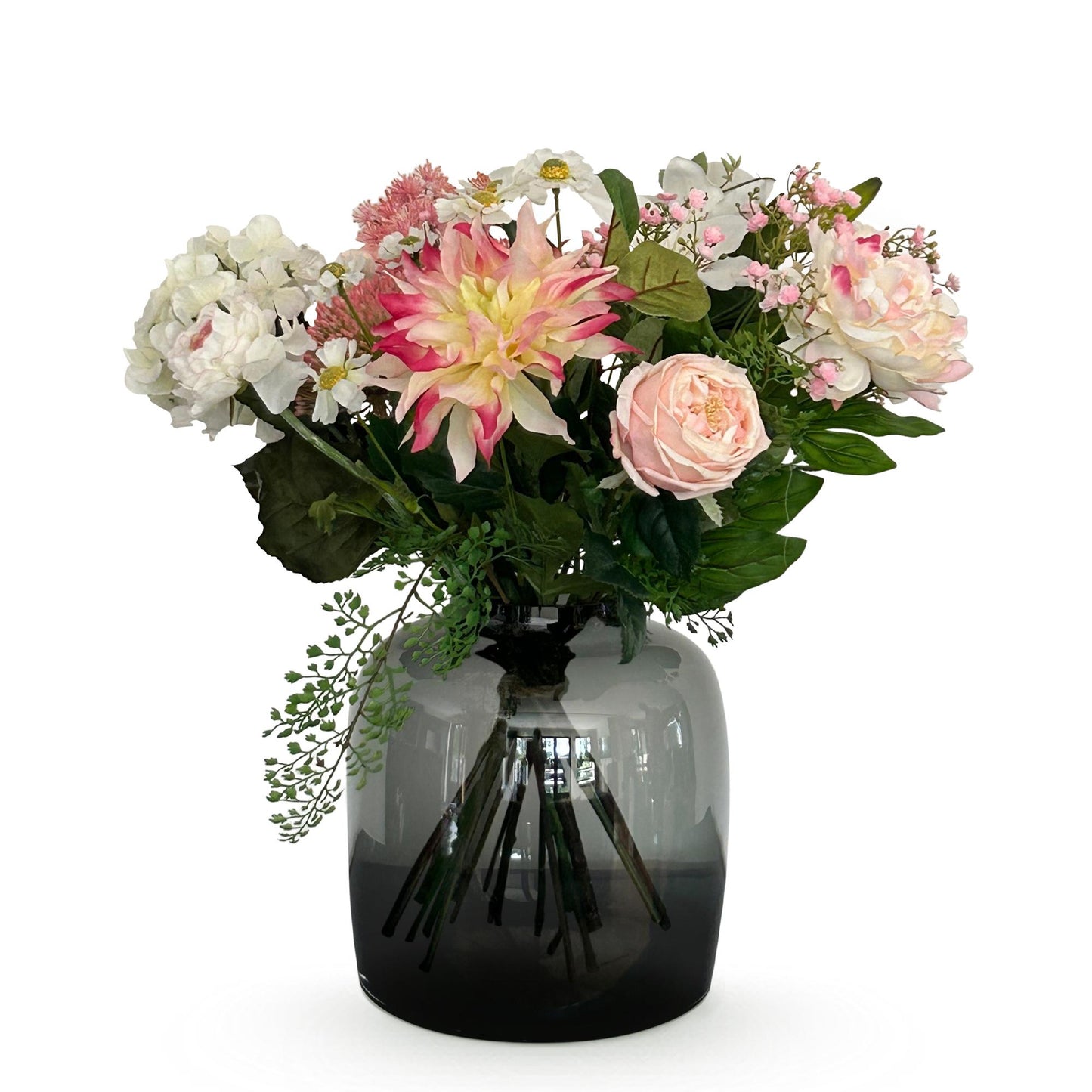 Kunstbloemen - Boeket M - Pastel Lover - 40 cm - Forest Plants