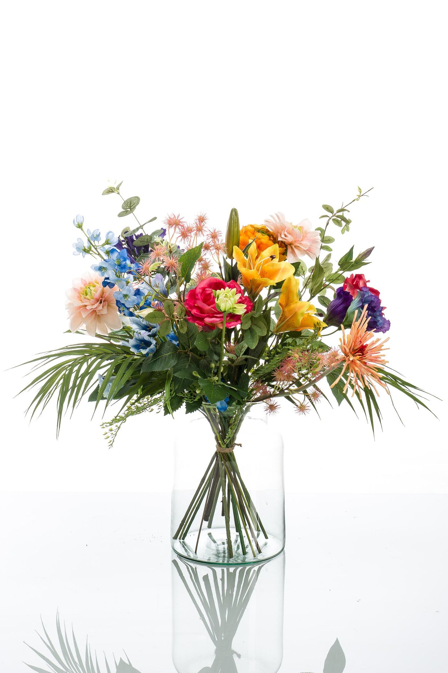 Kunstbloemen - Boeket M - Pretty Powerful - 67 cm - Forest Plants