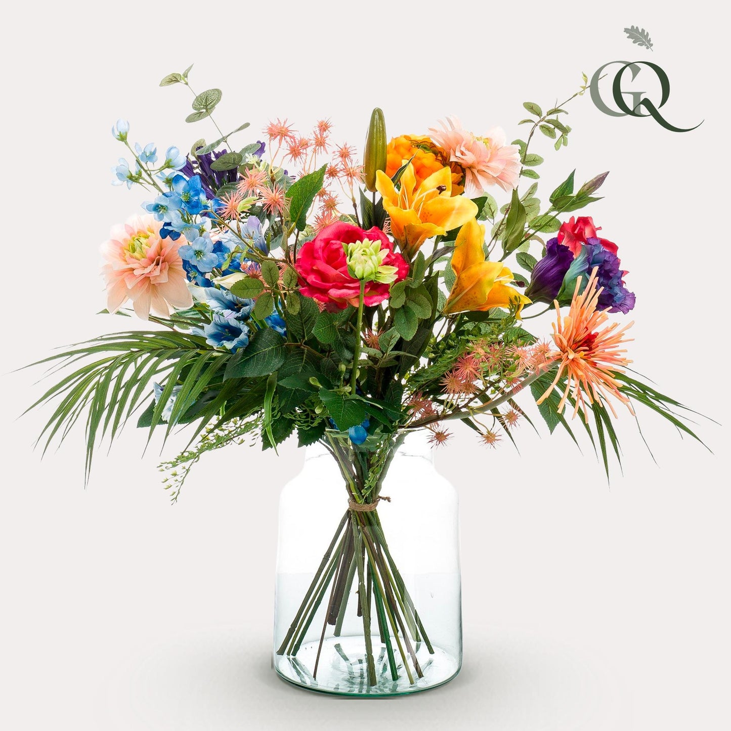Kunstbloemen - Boeket M - Pretty Powerful - 67 cm - Forest Plants