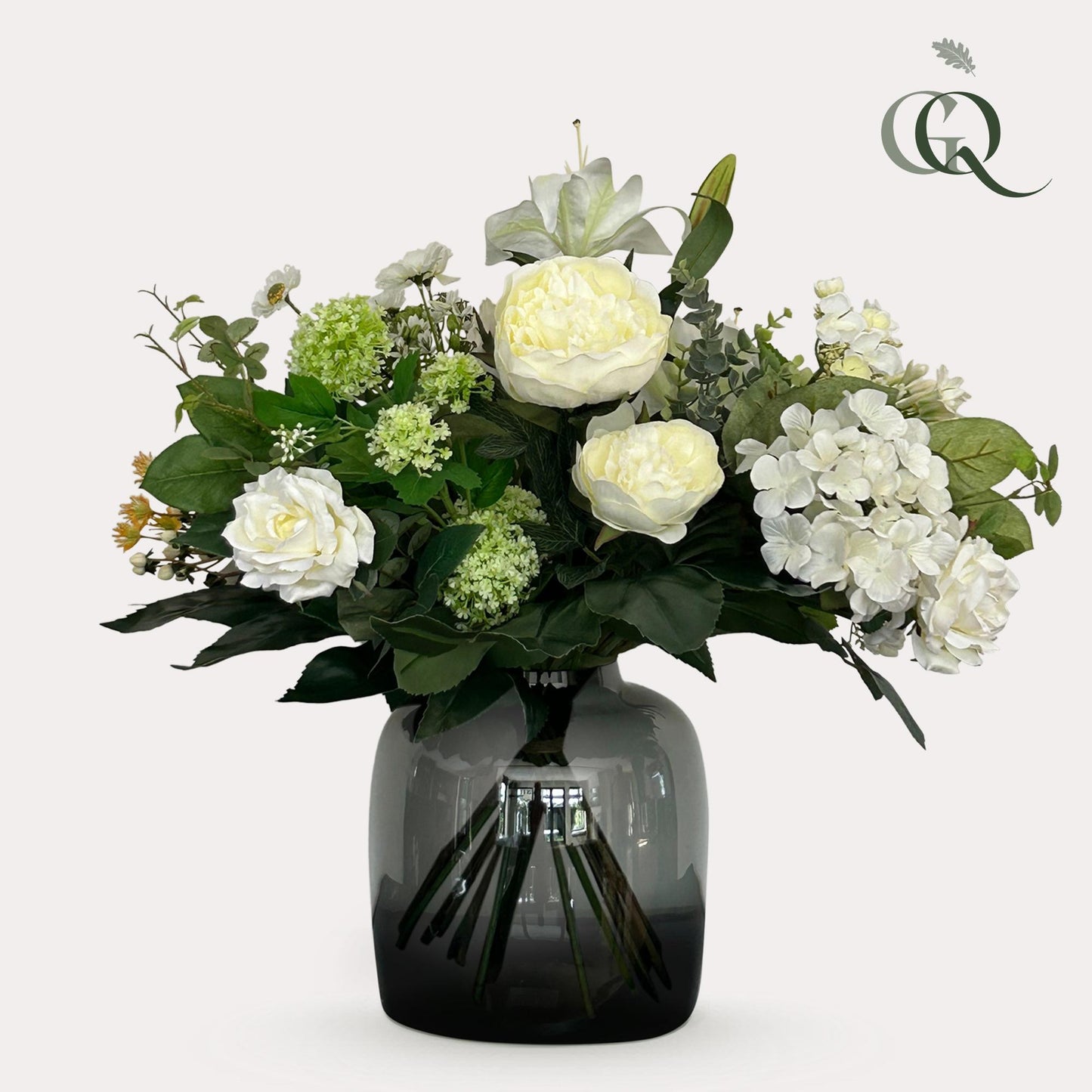 Kunstbloemen - Boeket - White Dream - 60 cm - Forest Plants