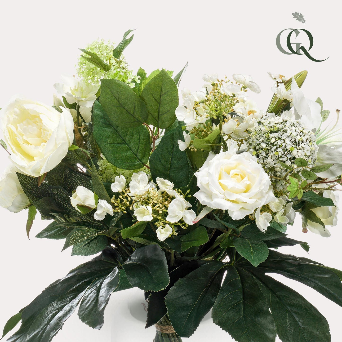 Kunstbloemen - Boeket - White Dream - 60 cm - Forest Plants