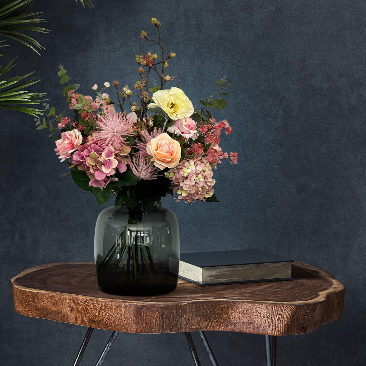 Kunstbloemen - Boeket M - Mystic Summer - 65 cm - Forest Plants