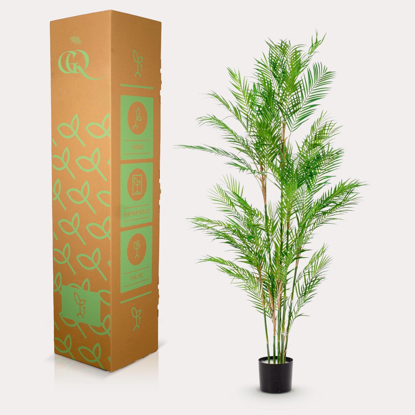 Kunstplant - Chamaedorea Elegans - Bergpalm - 180 cm - Forest Plants