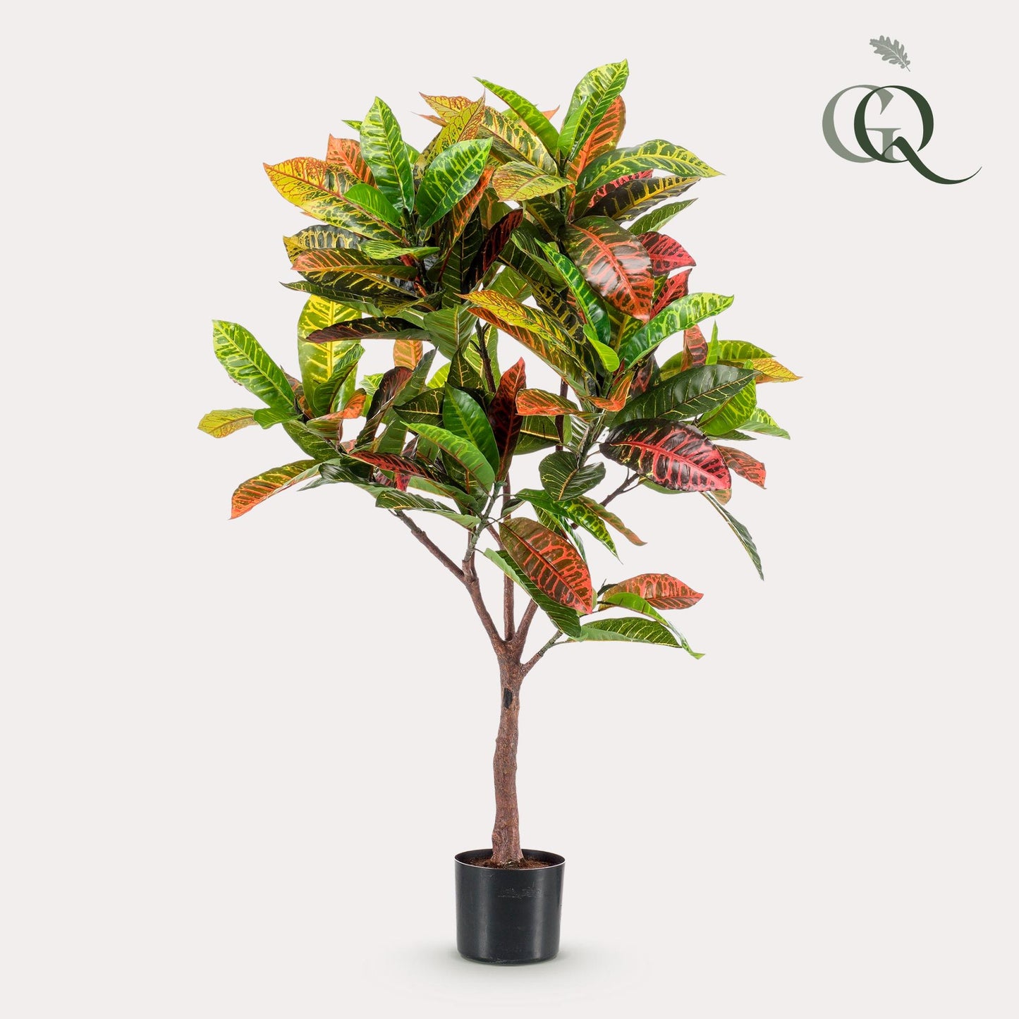 Kunstplant - Croton Codiaeum - Wonderstruik - 120 cm - Forest Plants