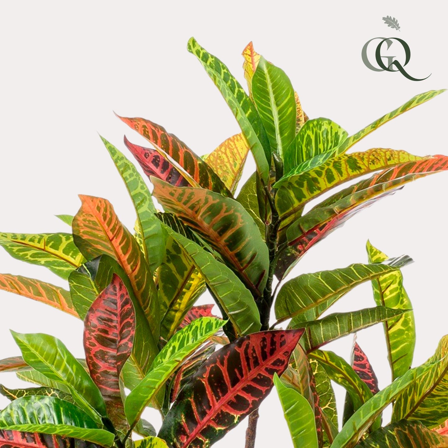 Kunstplant - Croton Codiaeum - Wonderstruik - 95 cm - Forest Plants