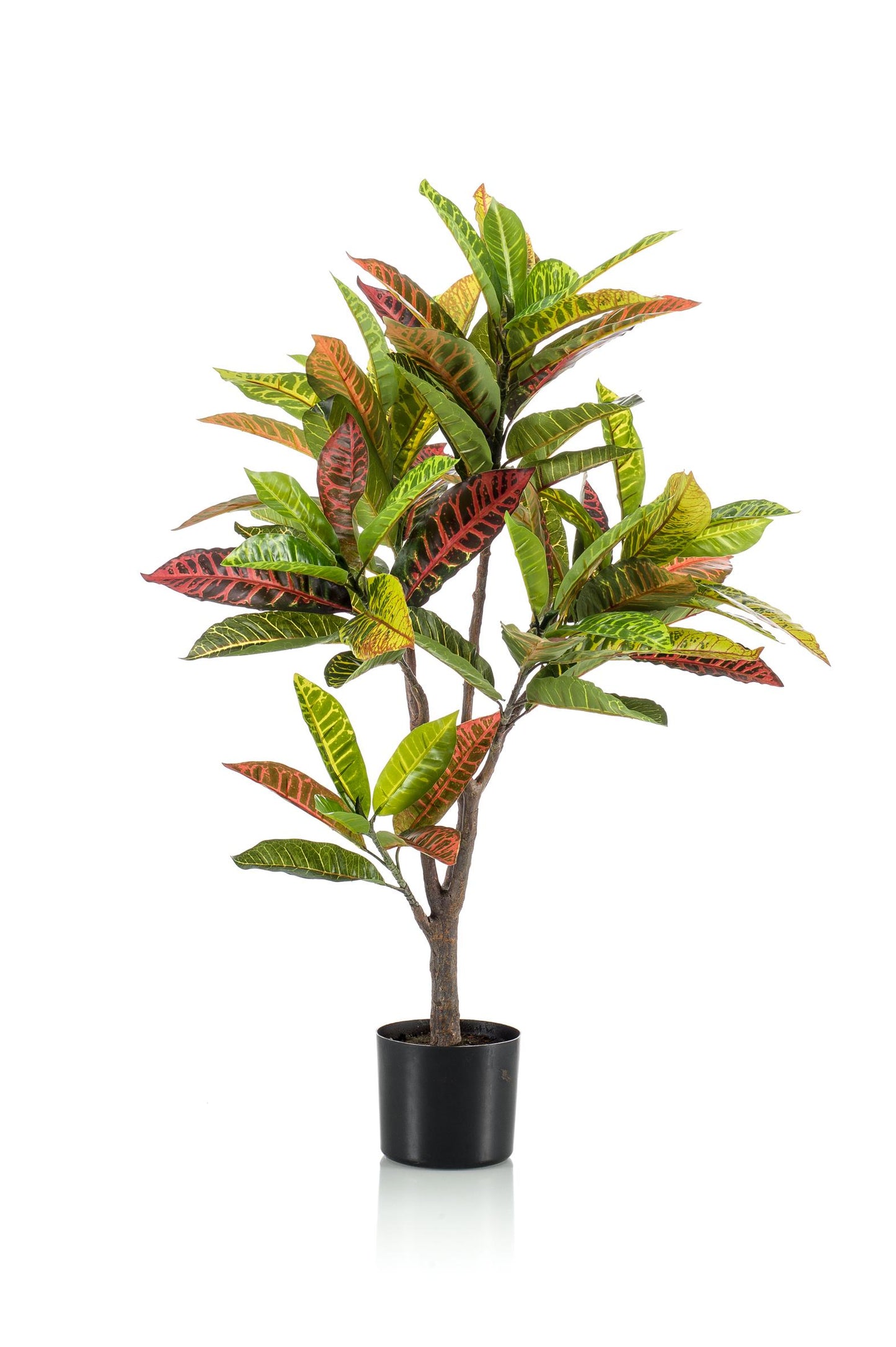 Kunstplant - Croton Codiaeum - Wonderstruik - 95 cm - Forest Plants