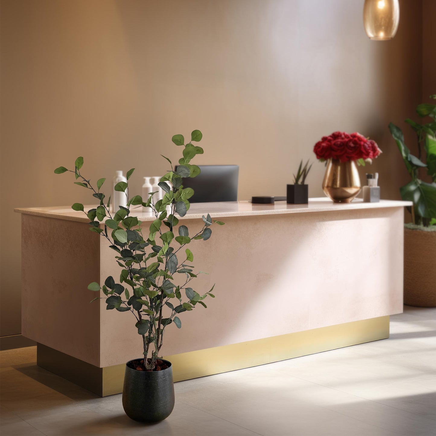 Kunstplant - Eucalyptus - Blauwe Gomboom - 120 cm - Forest Plants