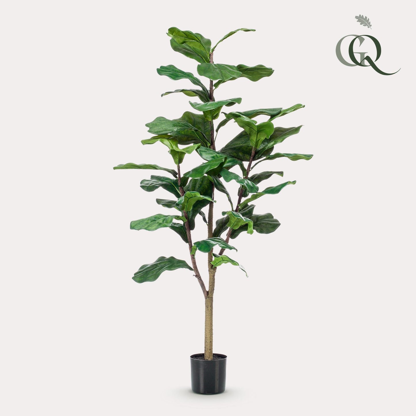 Kunstplant - Ficus Lyrata - Tabaksplant - 120 cm - Forest Plants