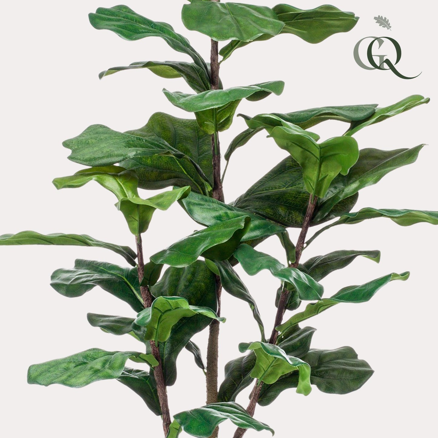 Kunstplant - Ficus Lyrata - Tabaksplant - 120 cm - Forest Plants