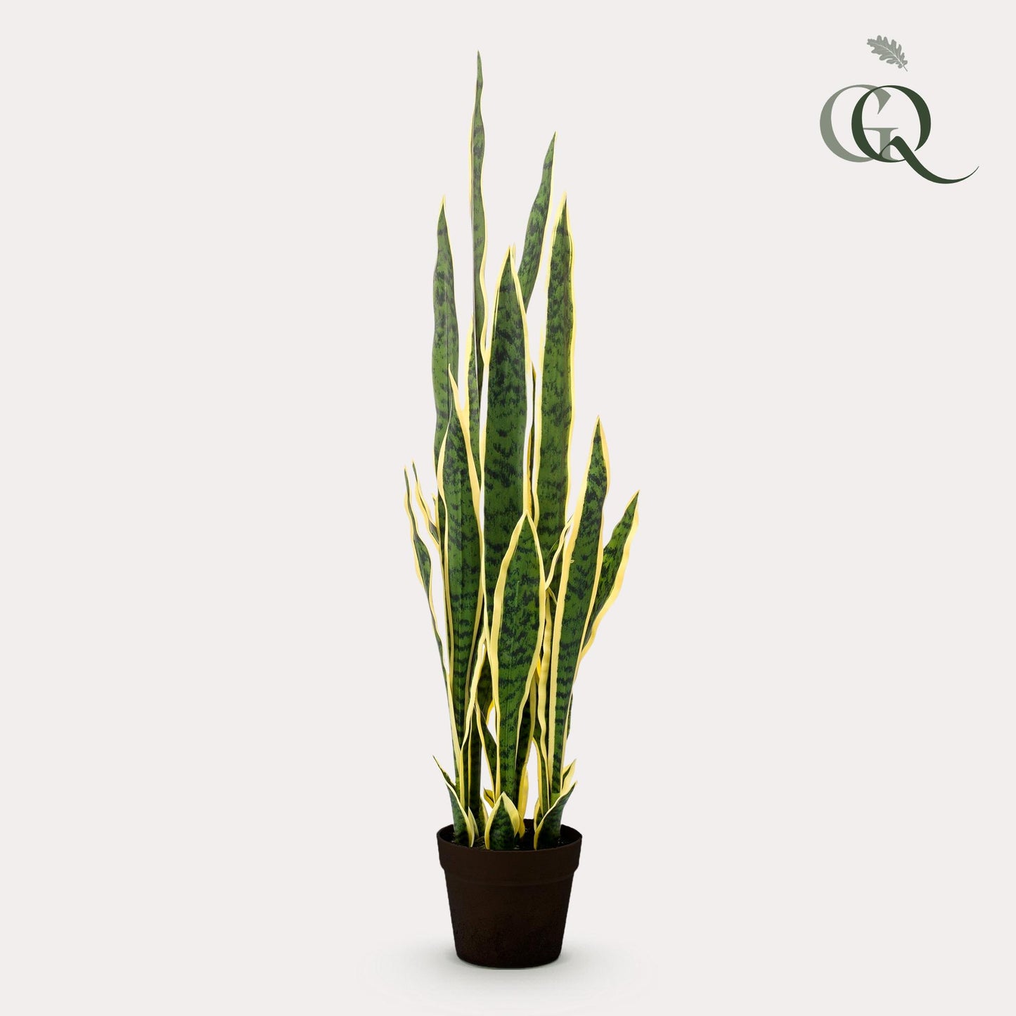 Kunstplant - Sanseveria Trifasciata - Vrouwentong - 97 cm - Forest Plants