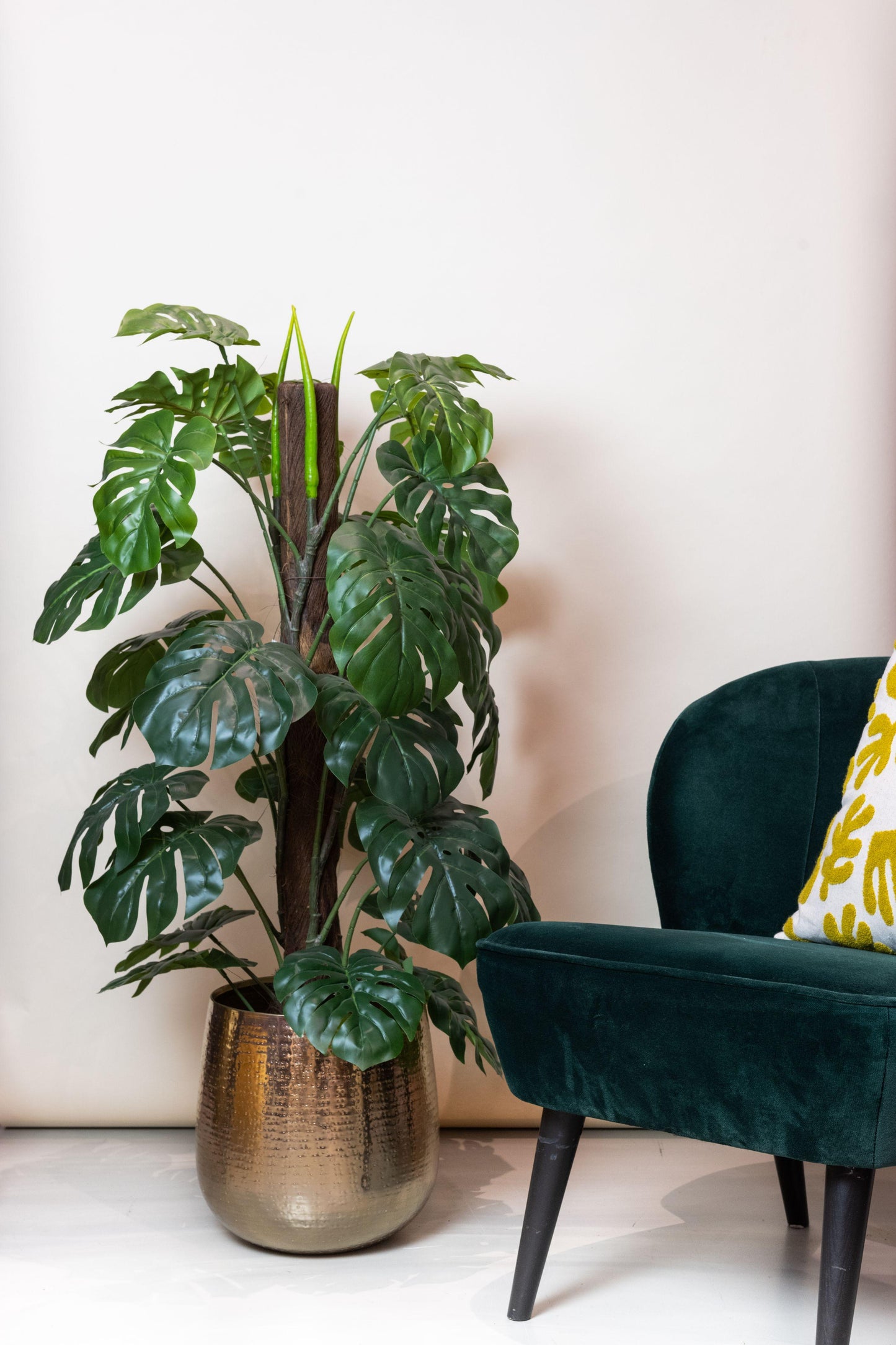 Kunstplant - Monstera Deliciosa - 120 cm - Forest Plants