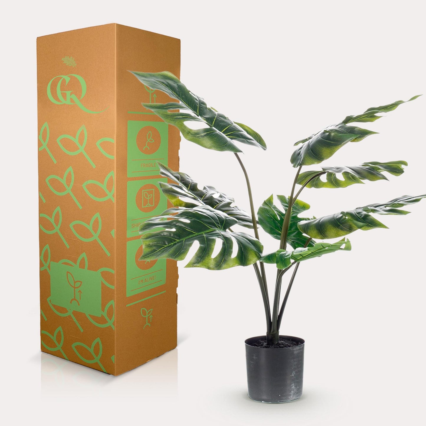 Kunstplant - Monstera Deliciosa - 65 cm - Forest Plants