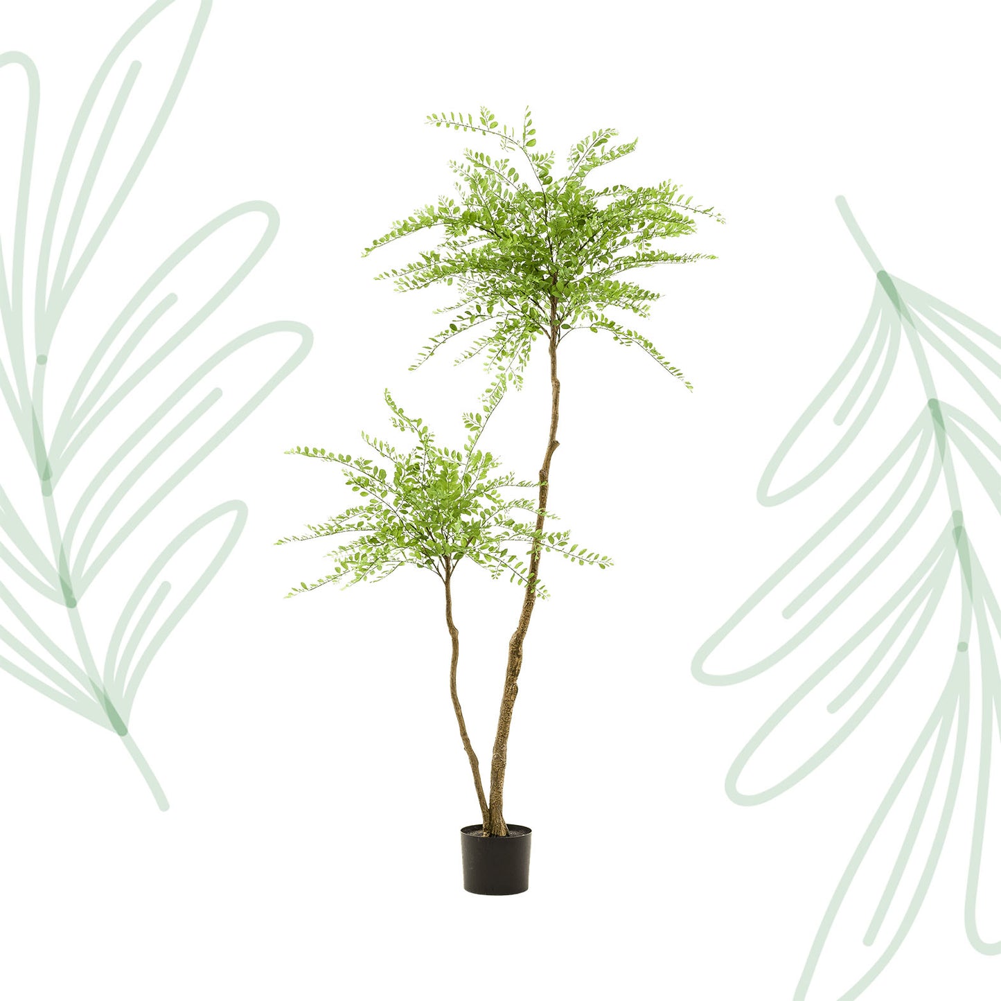 Kunstplant - Sophora tree - Honingboom - 190 cm - Forest Plants