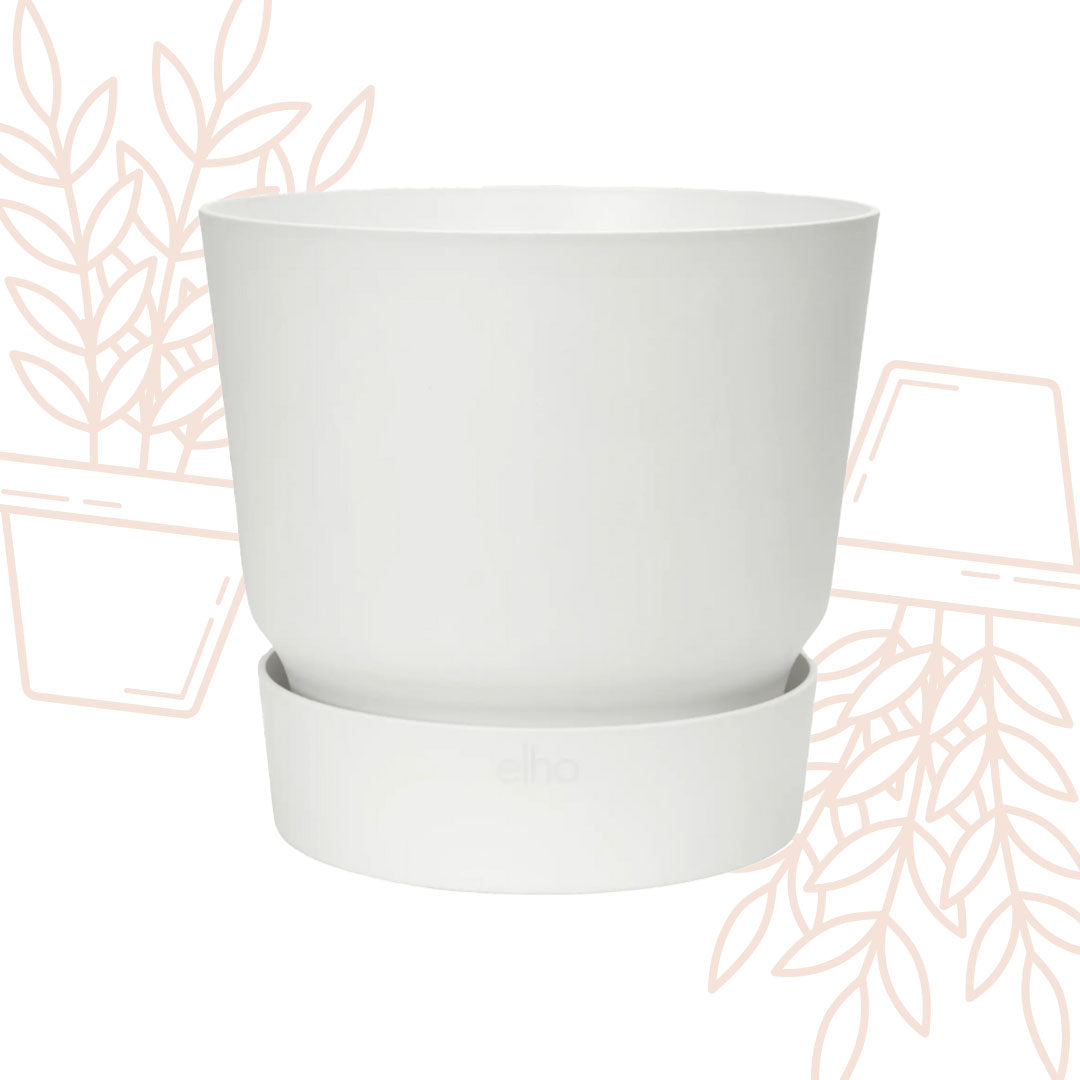 Pot elho Greenville Round wit - D30 x H28