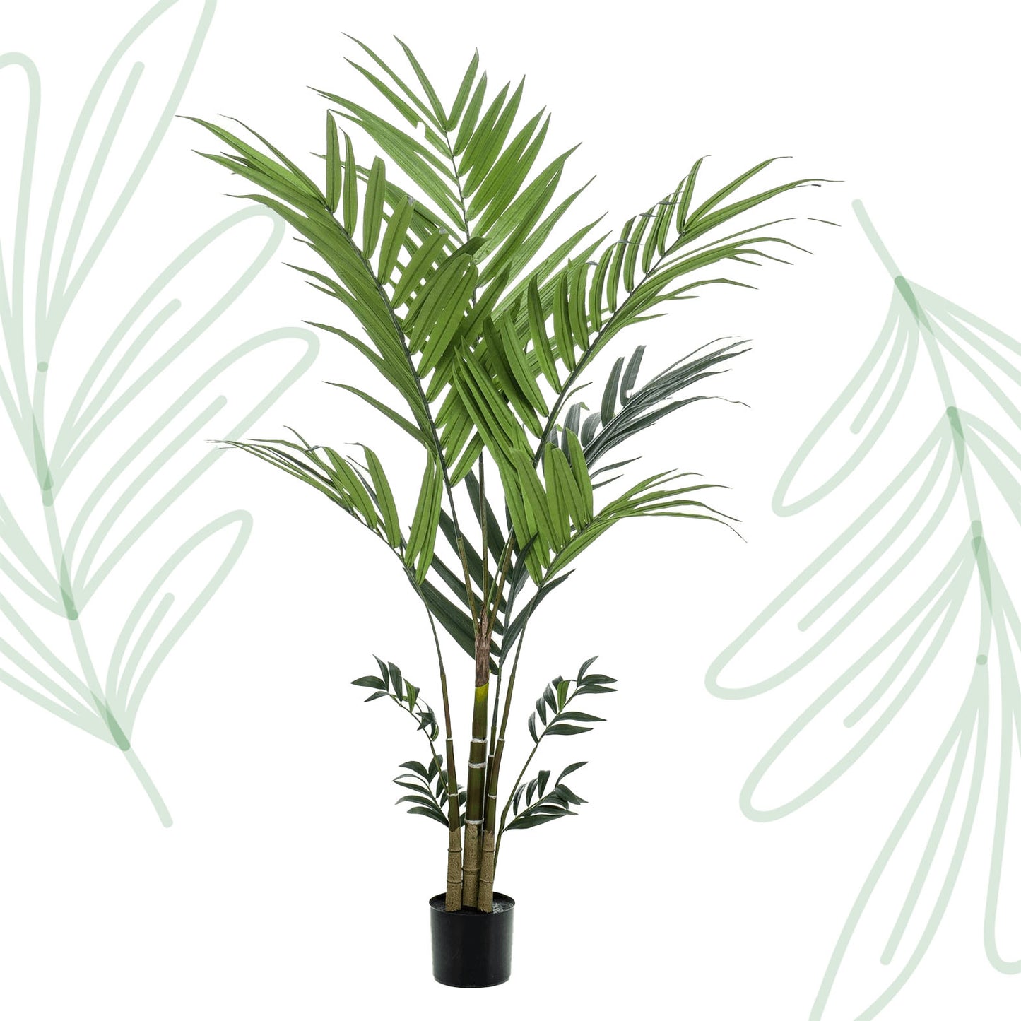 Kunstplant - Kentia -Kentiapalm - 180 cm - Forest Plants