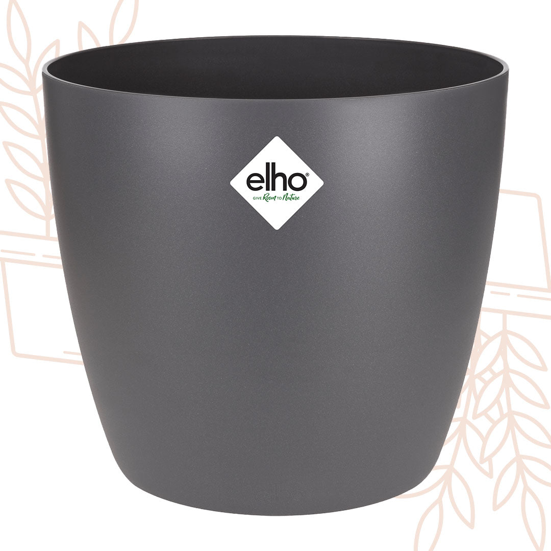 Pot elho Brussels Round Antraciet D20 x H19