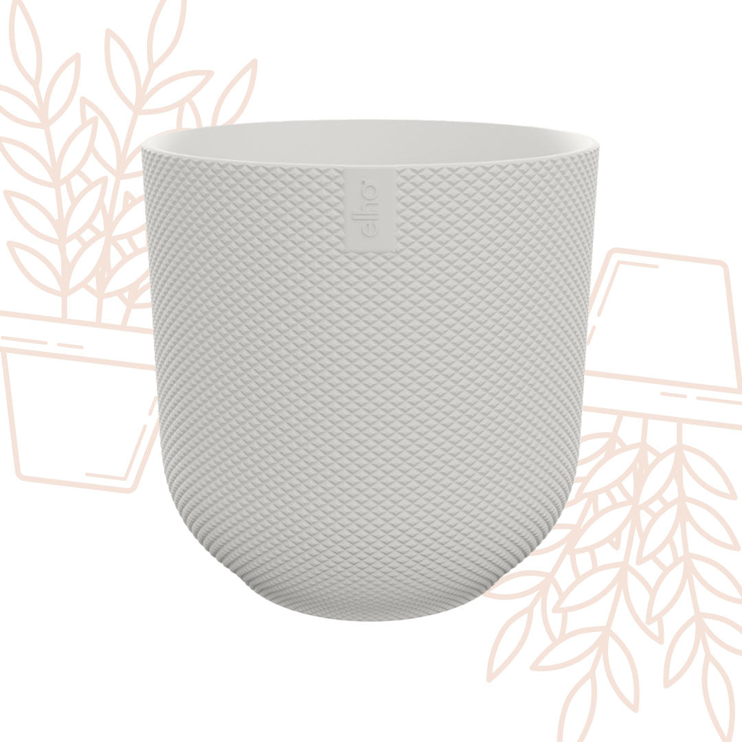 Pot elho Jazz Round white - D23 x H21