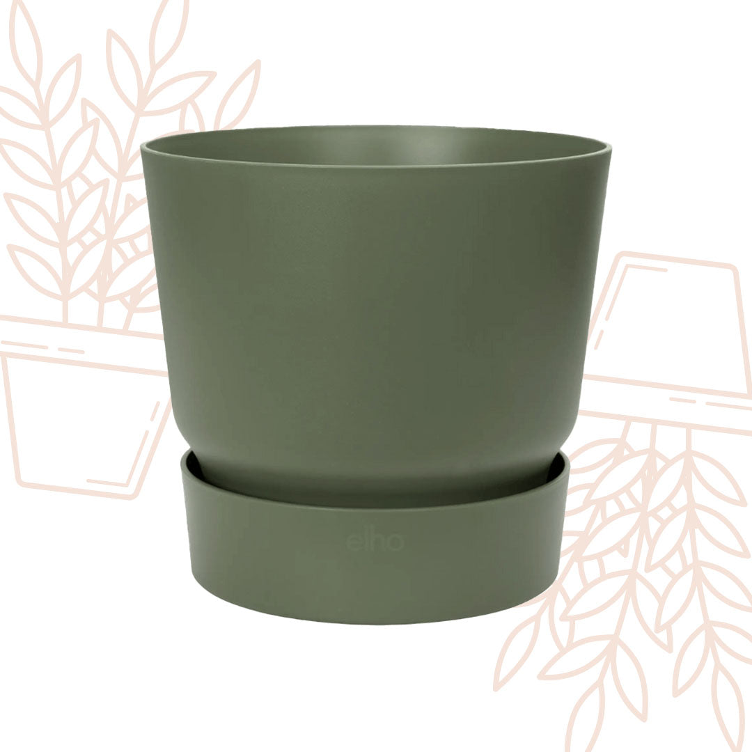 Pot elho Greenville Round groen - D24 x H23