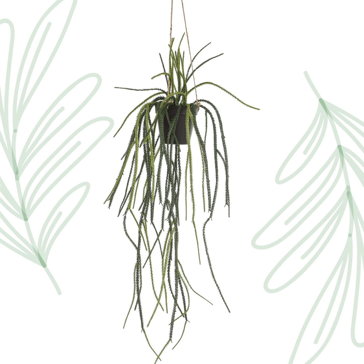 Kunstplant - Rhypsalis - Koraalcactus - 85 cm - Forest Plants
