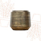 Pot Indigo Vintage Gold D33 x H31