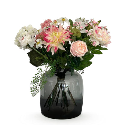 Kunstbloemen - Boeket M - Pastel Lover - 40 cm - Forest Plants