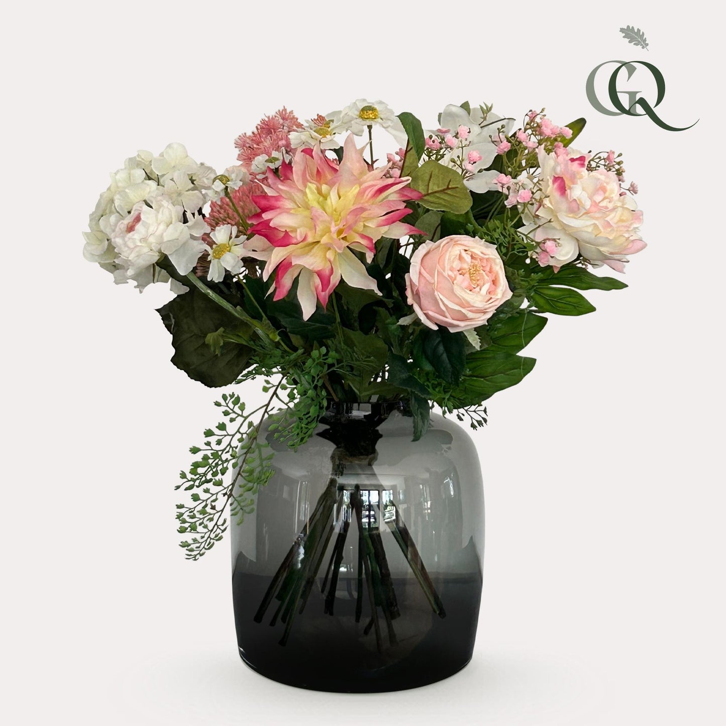 Kunstbloemen - Boeket M - Pastel Lover - 40 cm - Forest Plants