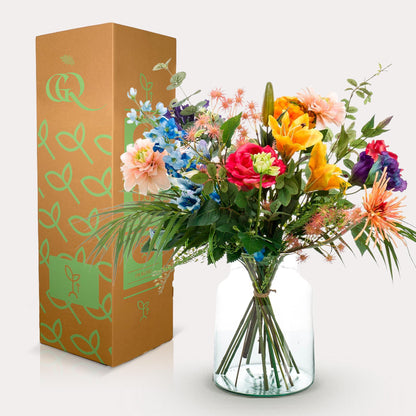 Kunstbloemen - Boeket M - Pretty Powerful - 67 cm - Forest Plants