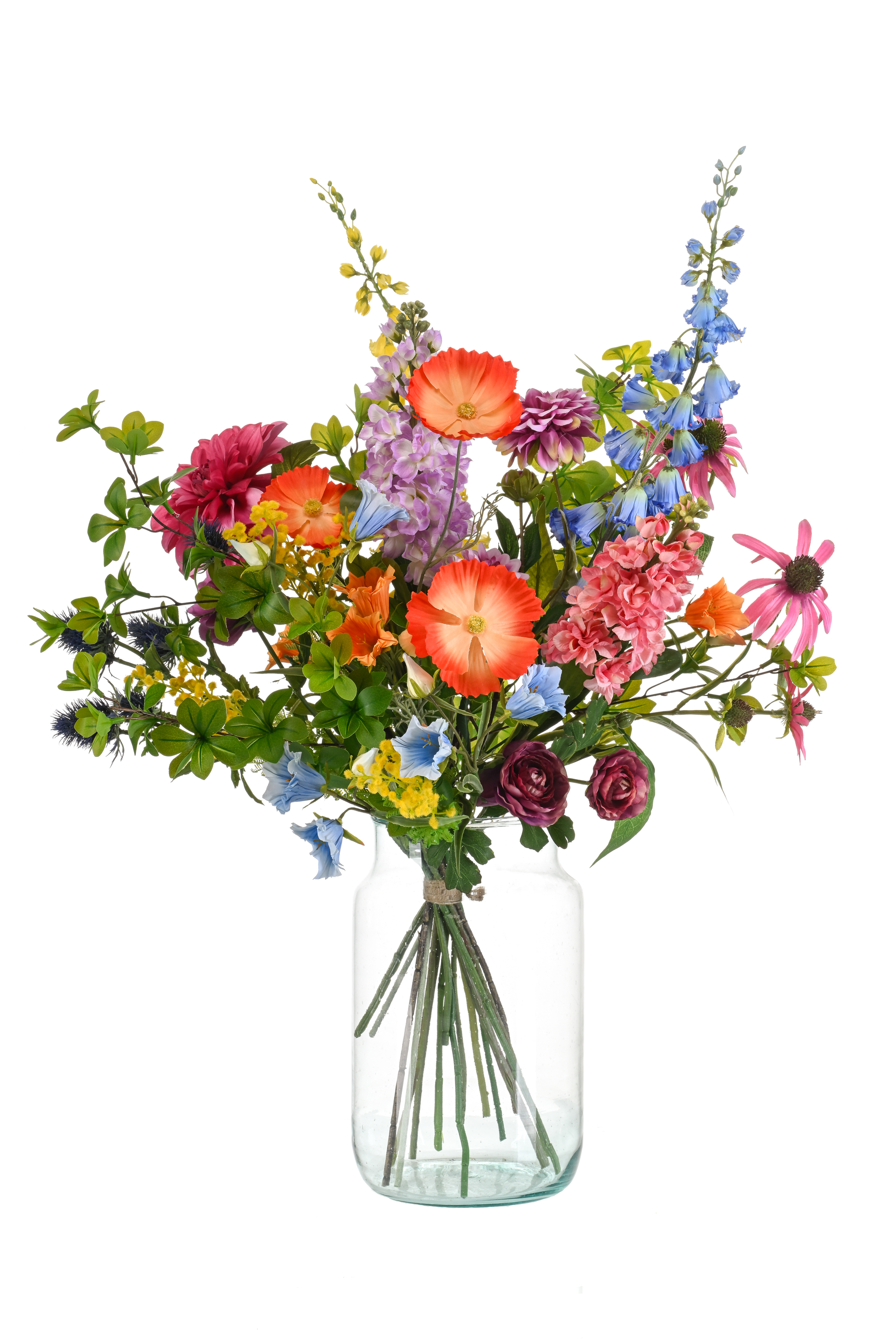 Kunstbloemen - Boeket XL -  Electric Love - 90cm - Forest Plants