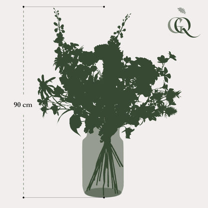 Kunstbloemen - Boeket XL -  Electric Love - 90cm - Forest Plants