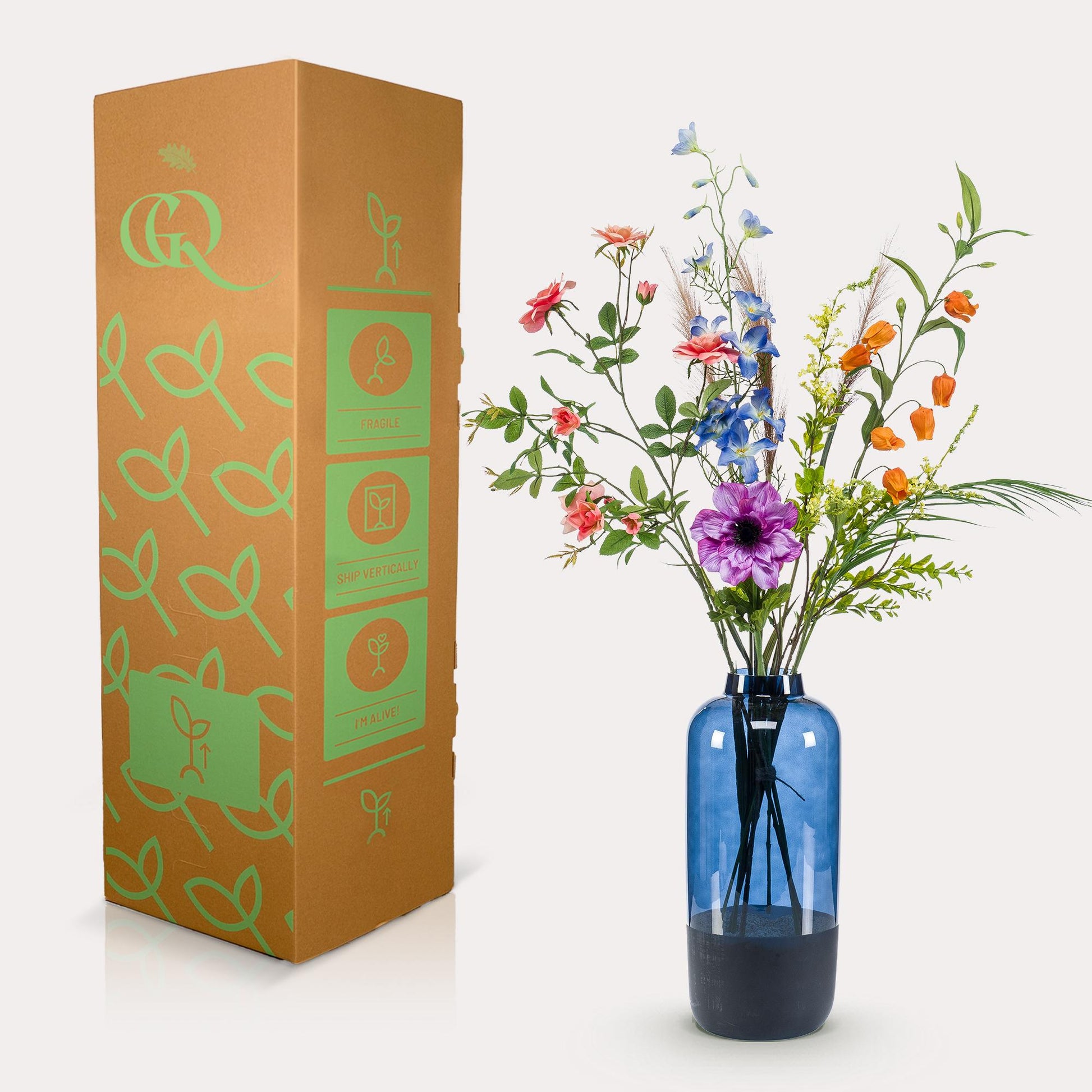 Kunstbloemen - Bouquet L - 90 cm - Rise & Shine - Forest Plants