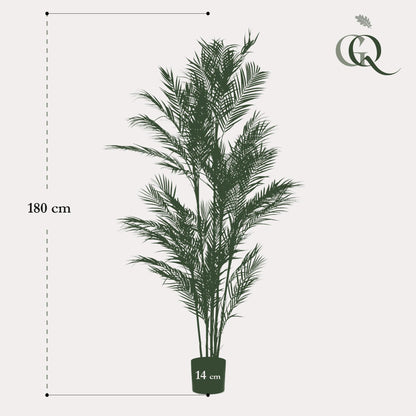Kunstplant - Chamaedorea Elegans - Bergpalm - 180 cm - Forest Plants