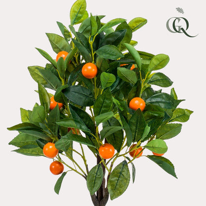 Kunstplant - Citrus Sinensis - Sinaasappelboom - 75 cm - Forest Plants