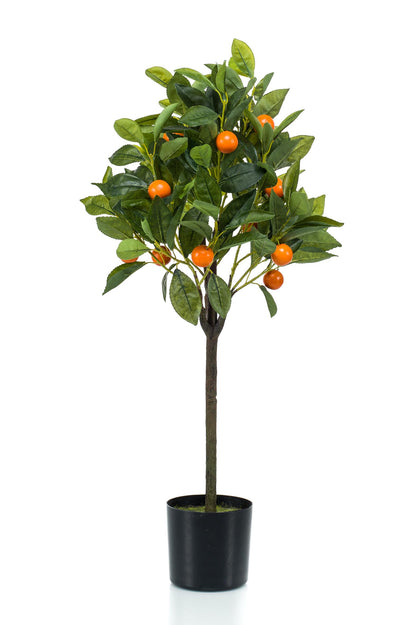 Kunstplant - Citrus Sinensis - Sinaasappelboom - 75 cm - Forest Plants