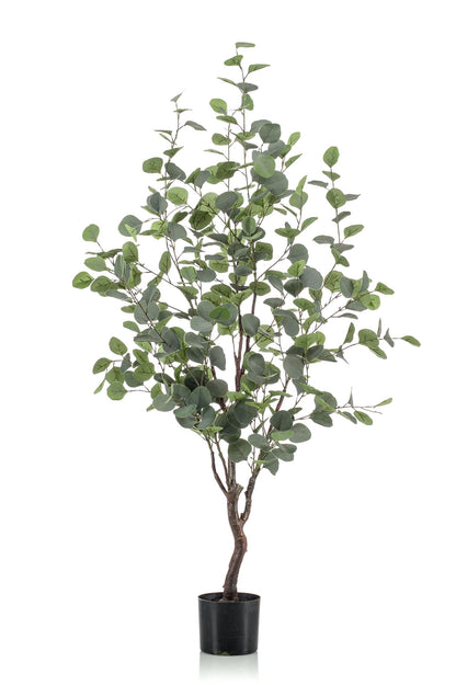 Kunstplant - Eucalyptus - Blauwe Gomboom  - 120 cm - Forest Plants