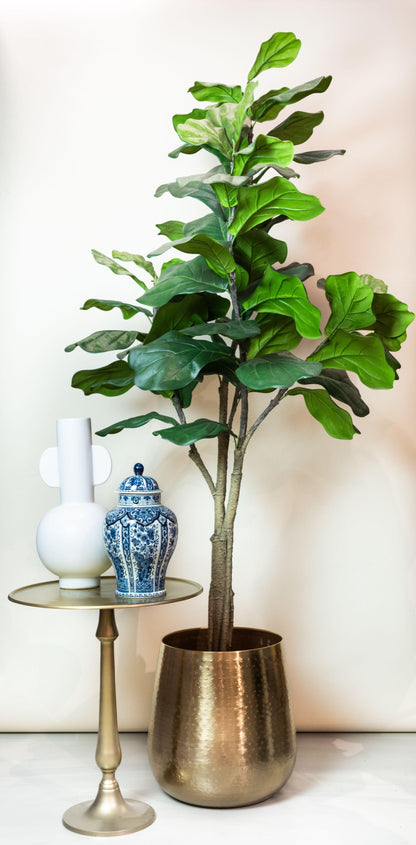 Kunstplant - Ficus Lyrata - Tabaksplant - 180 cm - Forest Plants