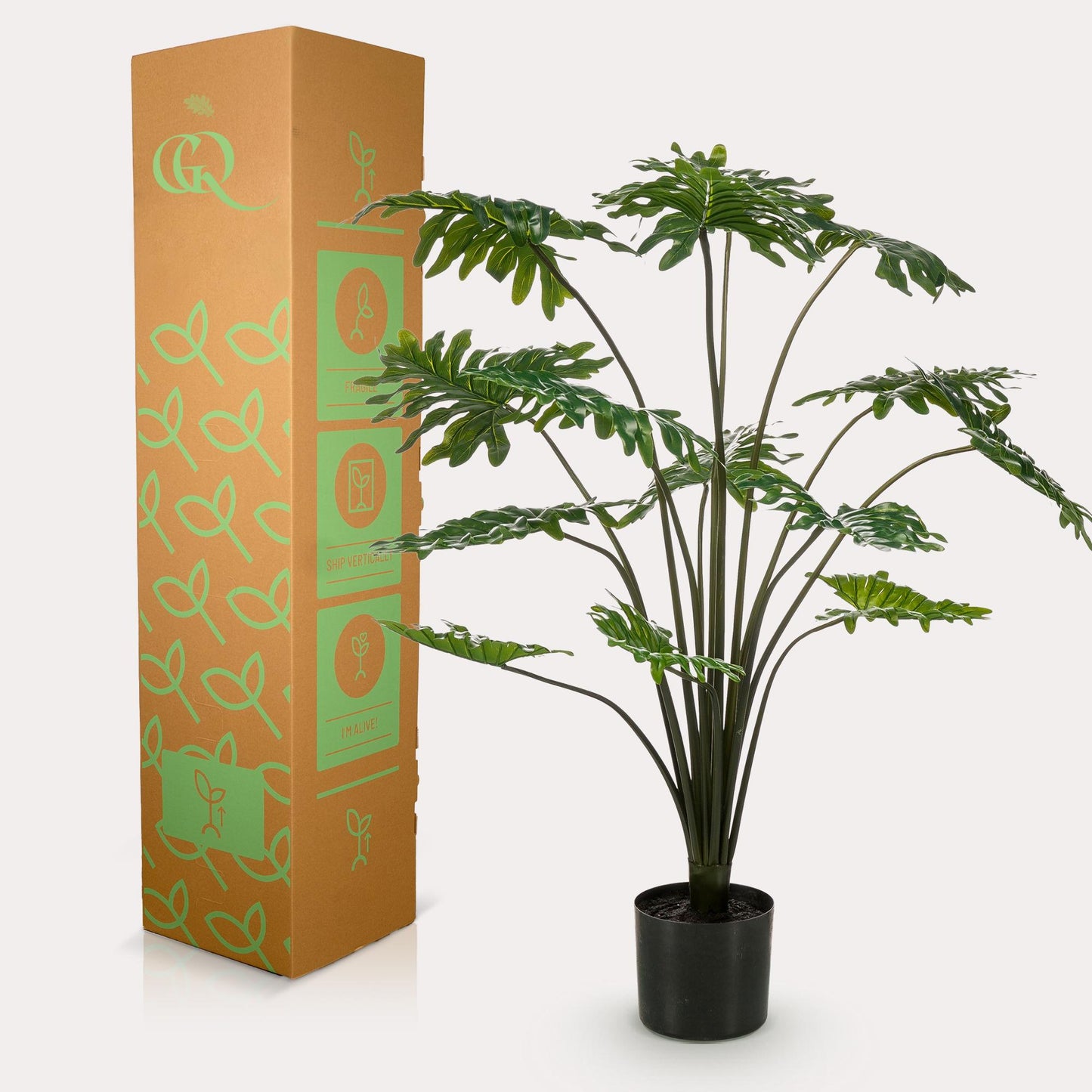 Kunstplant - Tropaeolum Speciosum - Oost Indische Kers - 210 cm - Forest Plants