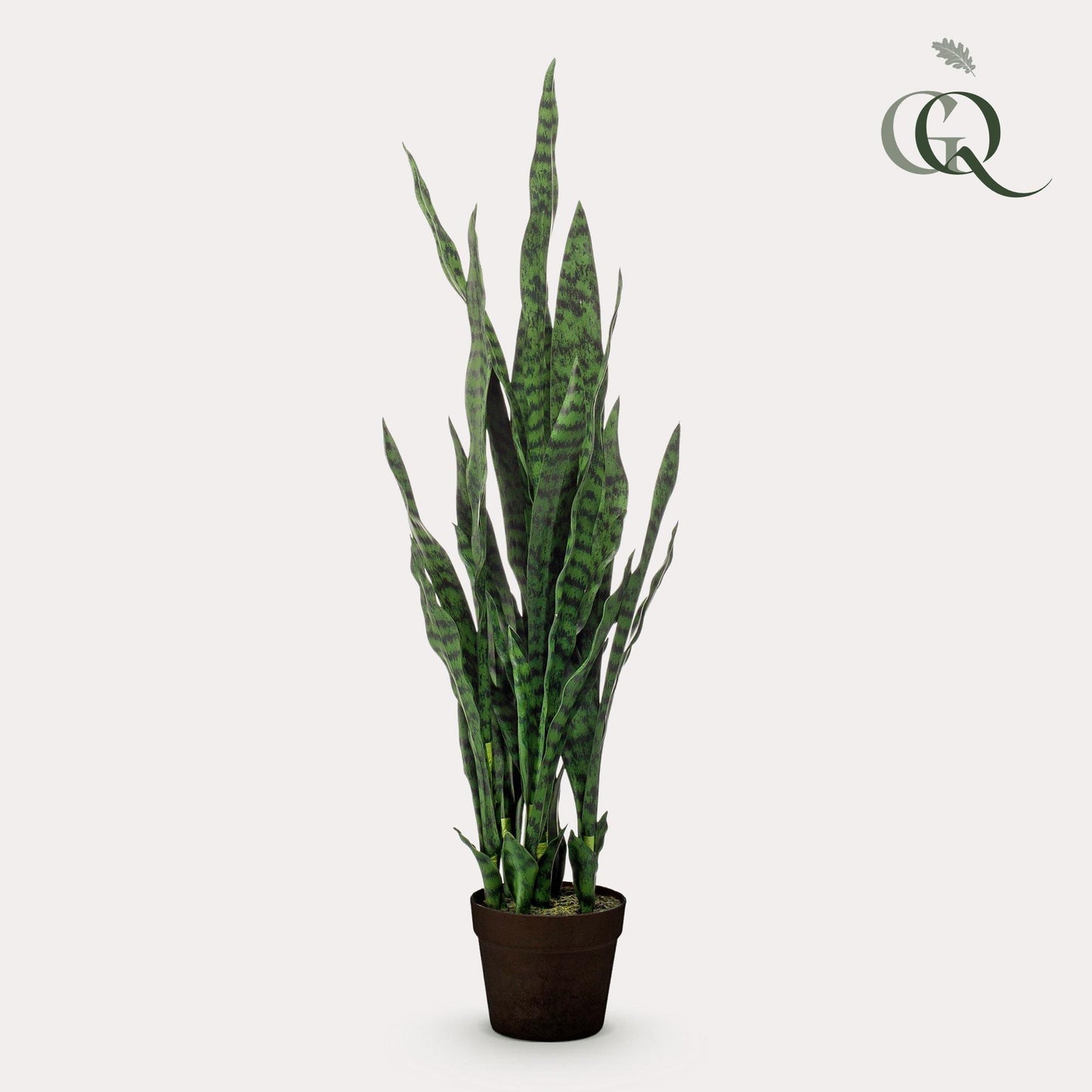 Kunstplant - Sanseveria black coral - Vrouwentong - 97 cm - Forest Plants