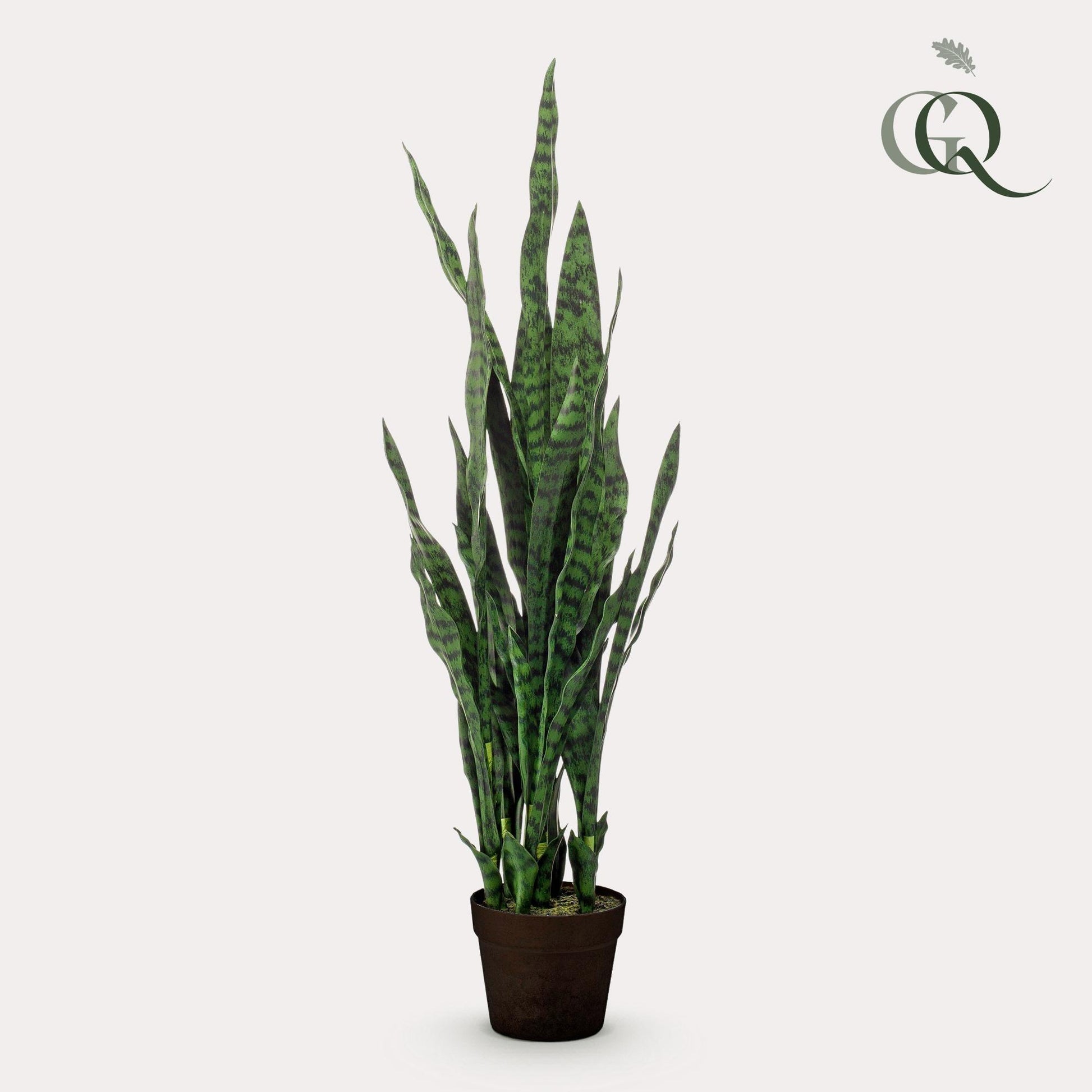 Kunstplant - Sanseveria black coral - Vrouwentong - 97 cm - Forest Plants