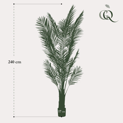 Kunstplant - Areca Lutescens - Goudpalm - 240 cm - Forest Plants