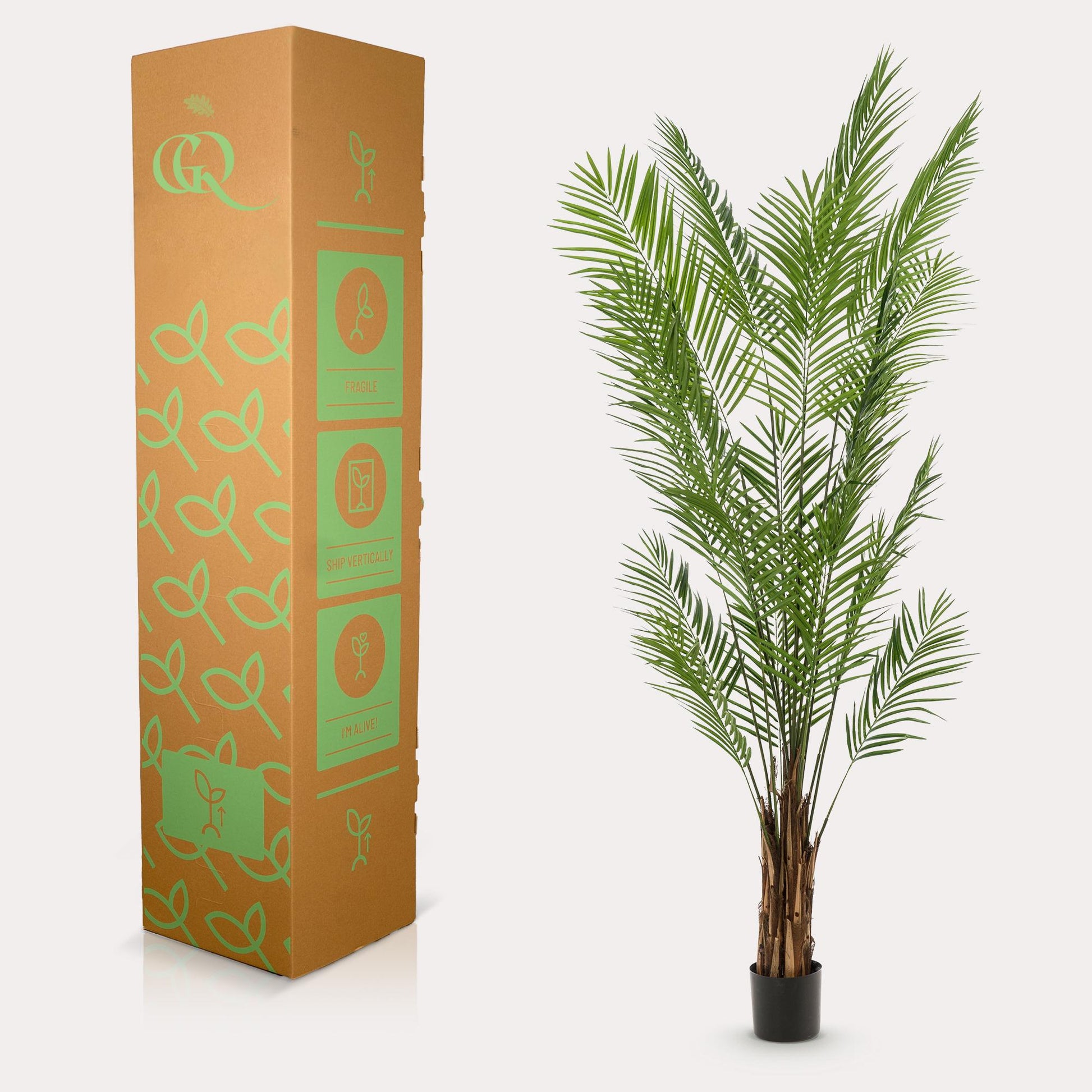 Kunstplant - Areca Lutescens - Goudpalm - 240 cm - Forest Plants