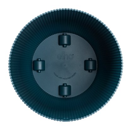Pot elho Vibes Fold Round blauw - including wheels - D35 x H33