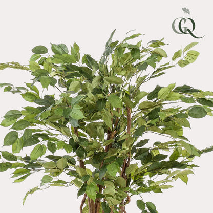 kunstplant - Ficus liana  - Vioolbladplant - 140 cm - Forest Plants