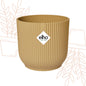 Pot elho Vibes Fold Round geel - D14 x H13