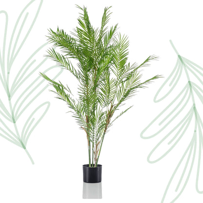 Kunstplant - Chamaedorea Elegans - Bergpalm - 120 cm - Forest Plants
