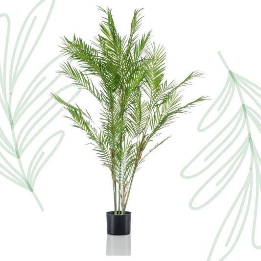 Kunstplant - Chamaedorea Elegans - Bergpalm - 120 cm - Forest Plants