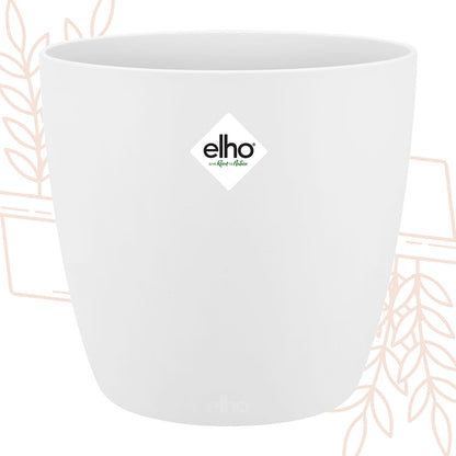 Pot elho Brussels Round Wit D30 x H27