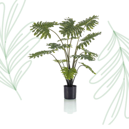 Kunstplant - Philodendron - 80 cm - Forest Plants
