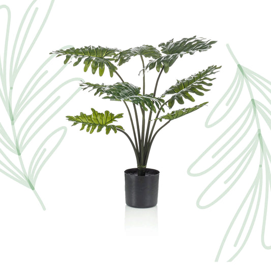 Kunstplant - Philodendron - 60 cm - Forest Plants