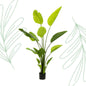 Kunstplant - Strelitzia Nicolai - Paradijsvogelbloem - 150 cm - Forest Plants